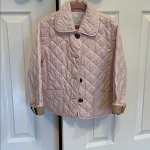 Light Pink Burberry Kid’s Coat